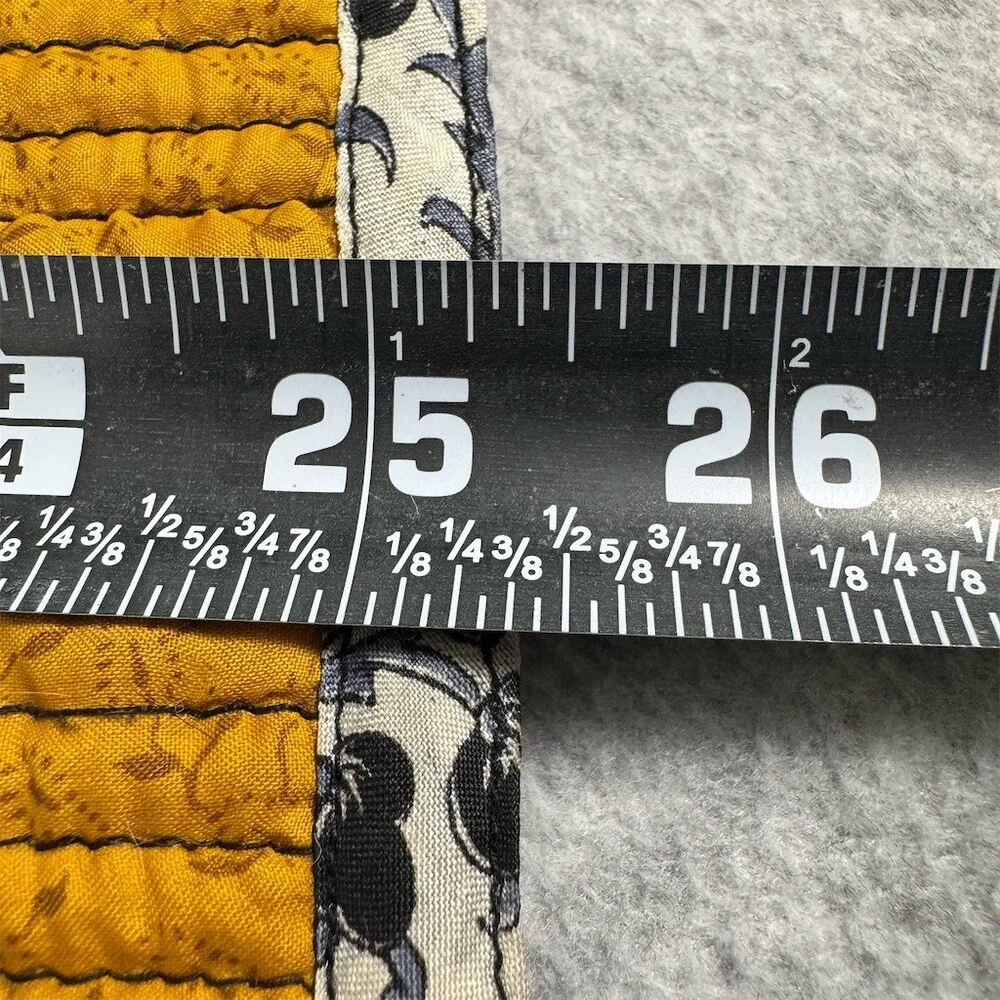 Sacred Threads Womens Silk Patchwork Quilted Jacket Size S Mandarin Collar Boho - Picture 12 of 16